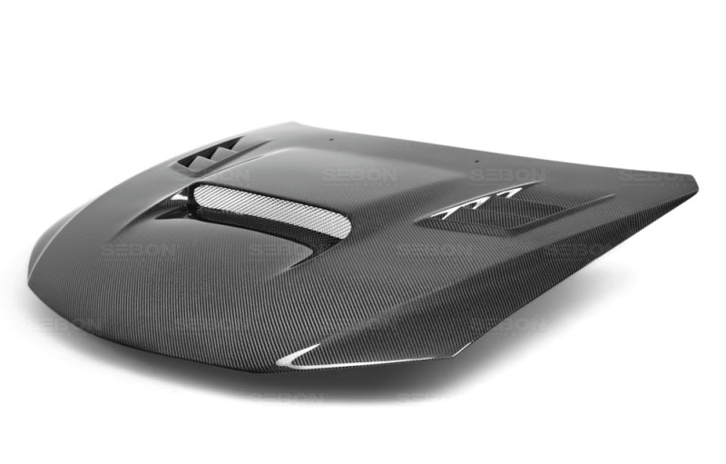 Seibon Carbon Fiber Hood For 2008-2014 Subaru WRX/STi HD0809SBIMP-CW Photo - Primary