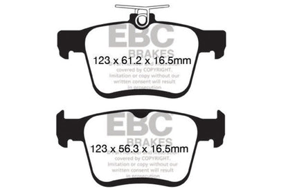 EBC Disc Brake Pad Set DP22153 Photo - Primary