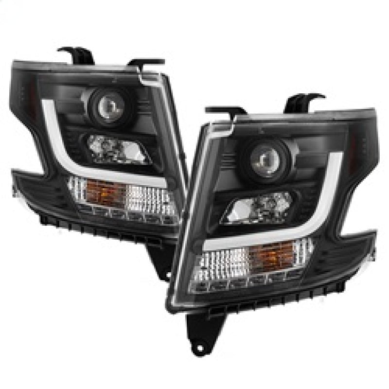 Spyder Chevy Tahoe / Suburban 2015 -2016 Projector Headlights - DRL LED - Black PRO-YD-CTA15-DRL-BK 5082541 5082541 Photo - Primary