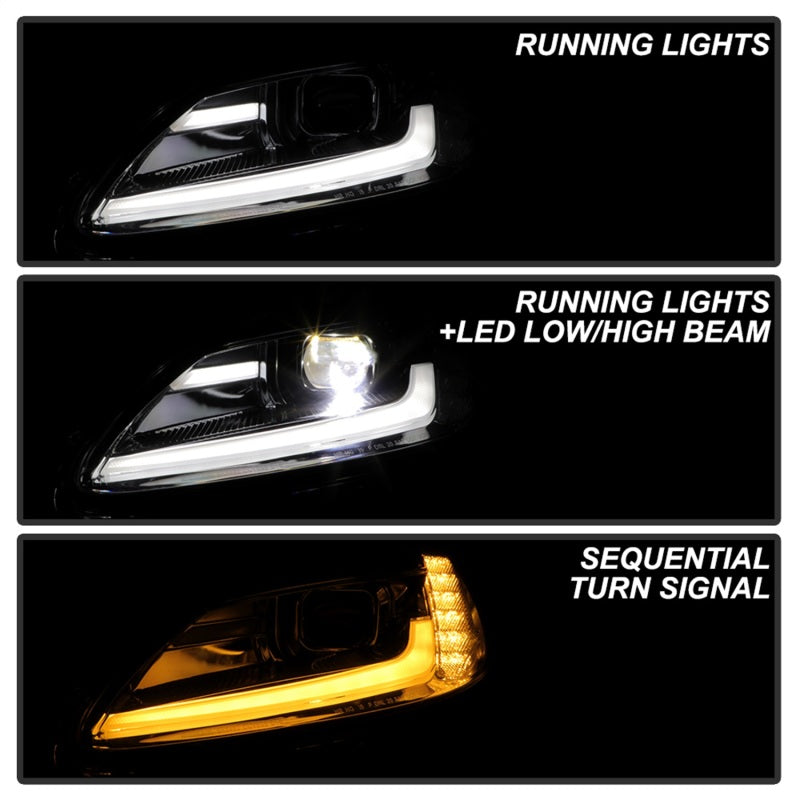 SPYDER Apex Series 05-13 Chevrolet C6 Corvette Hi Powered LED Module Headlights 5087942 5087942 Photo - Unmounted
