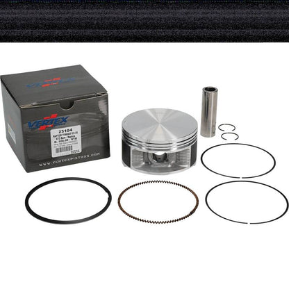 Vertex Pistons Vertex Piston 02-08 Yamaha YFM 660 F Grizzly 4x4 660cc Cast Replica Piston Kit 23104 23104 Photo - Primary