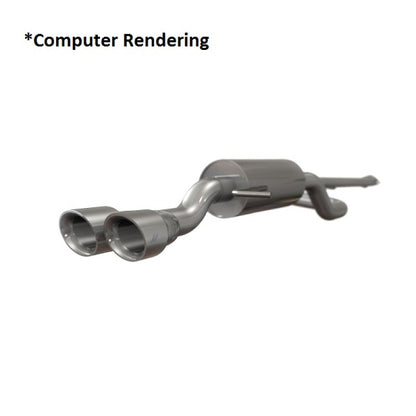 Mishimoto Cat-Back Exhaust Non Resonated Burnt Tip - Ford Fiesta ST 2014+ MMEXH-FIST-14BT Photo - Primary