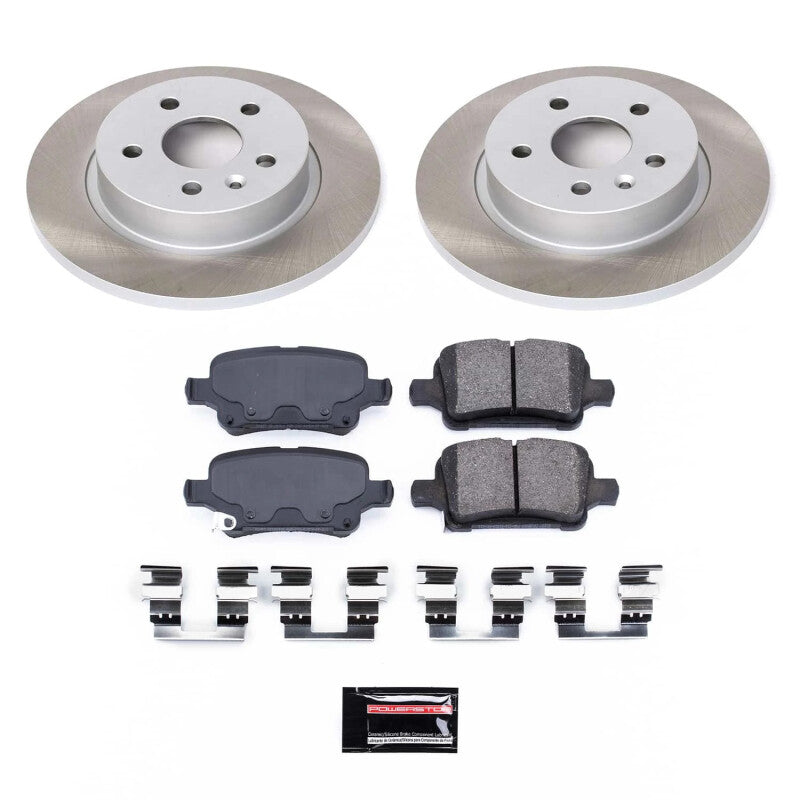 PowerStop Power Stop 2016 Chevrolet Cruze Rear Semi-Coated Rotor Kit SC7896 SC7896 Photo - Primary