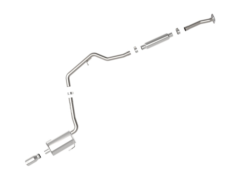 aFe POWER Takeda 12-16 Subaru Impreza 2.0L 2.5in 304SS CB Exhaust w/ Polished Tips 49-36052-P 49-36052-P Photo - Unmounted