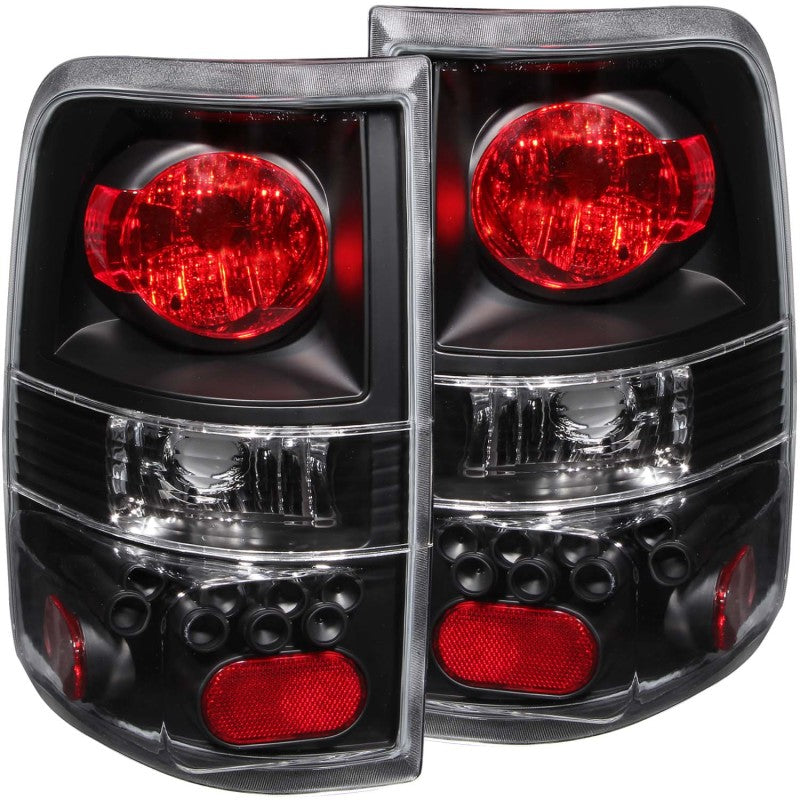 Anzo 2004-2008 Ford F-150 Taillights Black 211060 Photo - Primary