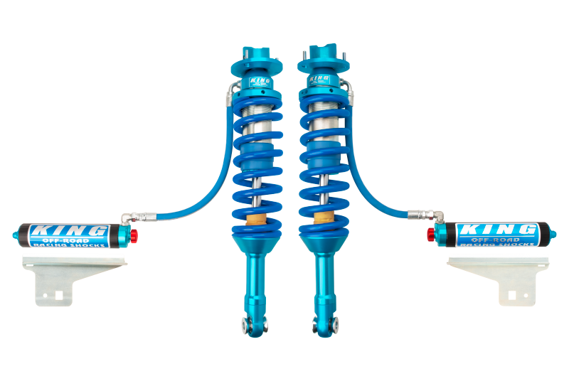 King Shocks 10-14 Ford F150 Raptor 4WD Front 3.0 Dia Remote Reservoir Coilover w/Adjuster (Pair) 30001-407F 30001-407F Photo - Primary