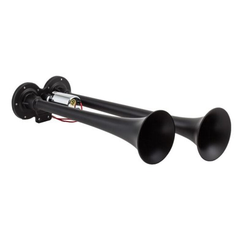 Kleinn Air Horns Kleinn Black Dual Horn/ 15In/12.25In - XCR2.0 Coated Zinc Alloy 102-1 102-1 Photo - Primary