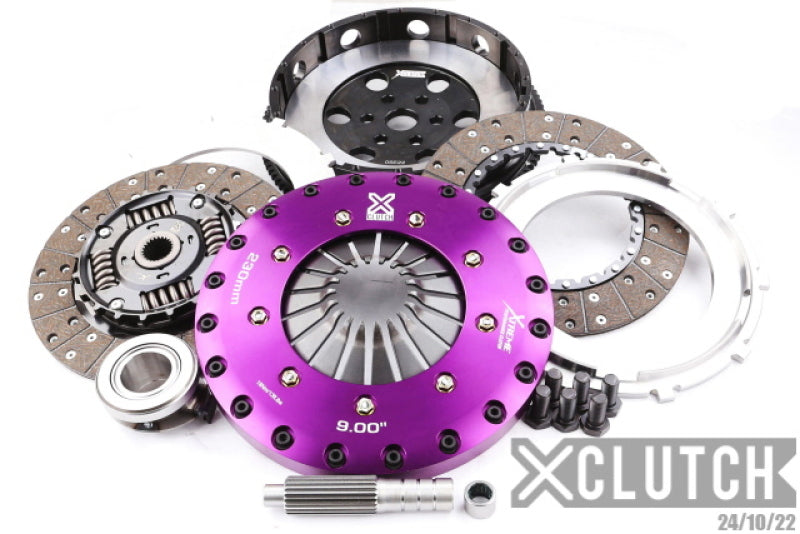 XCLUTCH XCL Clutch - 10.5in Twin Sprung Organic Drivetrain Clutch Kits - Multi main image