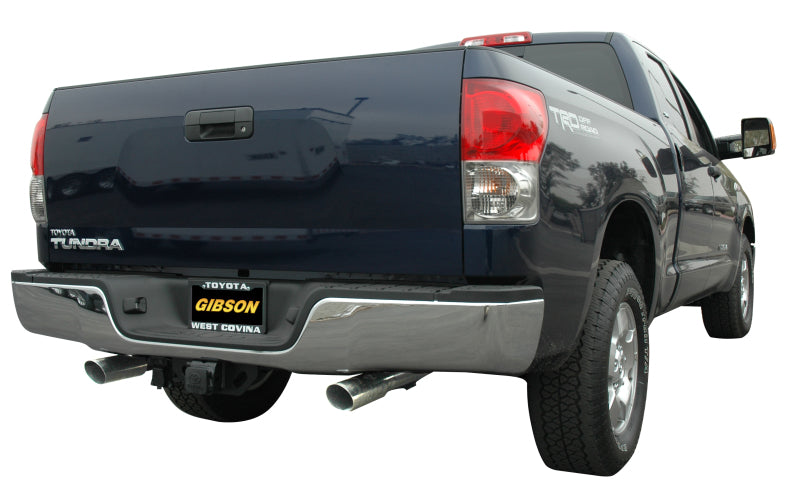 Gibson 07-19 Toyota Tundra Limited 5.7L 2.5in Cat-Back Dual Split Exhaust - Stainless 67402 67402 Illustration Guide