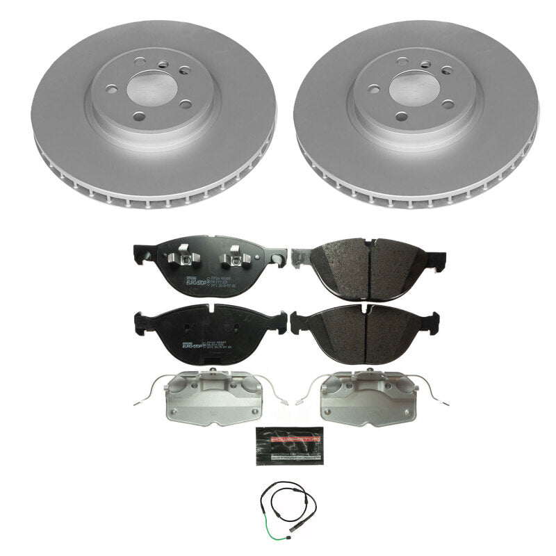 PowerStop Power Stop 11-18 BMW X5 Front Euro-Stop Brake Kit ESK6009 ESK6009 Photo - Primary