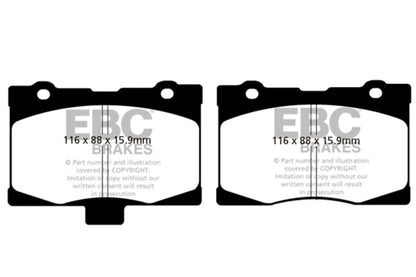 EBC Disc Brake Pad Set DP41735R Photo - Primary