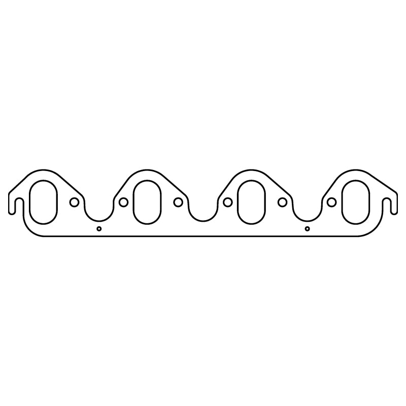 Cometic Gasket Cometic Ford 385 Series .043in Copper Exhaust Manifold Gasket Set - 2.080in x 1.250in Oval Ports C5156 C5156 Photo - Primary