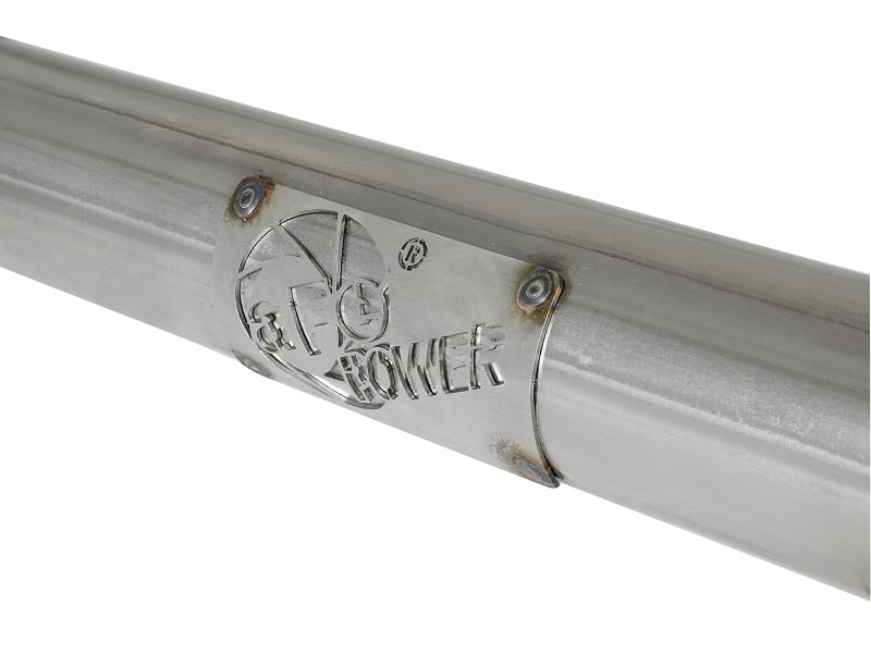 aFe Takeda 2.5in 304 SS Axle-Back Exhaust System 18-19 Subaru Crosstrek H4 2.0L 49-36802 49-36802 Photo - Unmounted