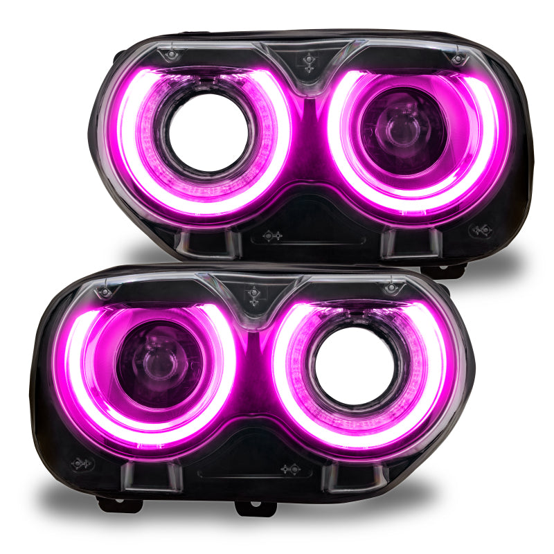 ORACLE Lighting Oracle 15-21 Dodge Challenger RGB+W Headlight DRL Upgrade Kit - ColorSHIFT - BC1 1329-335 1329-335 User 4