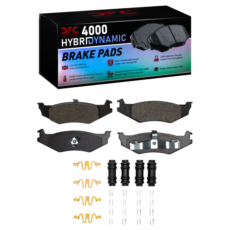 DFC DFC 4000 HybriDynamic Brake Pads Brakes, Rotors & Pads Brake Pads - OE main image