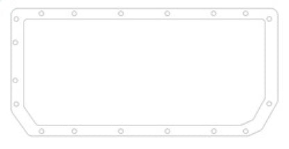Cometic Oil Pan Gasket Material: AFM Thickness: .060in C5596-060 Photo - Primary