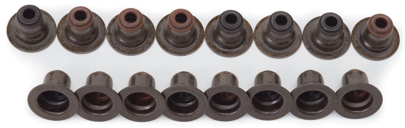 Edelbrock Spring Seat Locator/Seal Kit for Cyl Heads Using 8mm Valves w/ 1 30In BeehIVe Springs 5766 5766 Photo - Primary