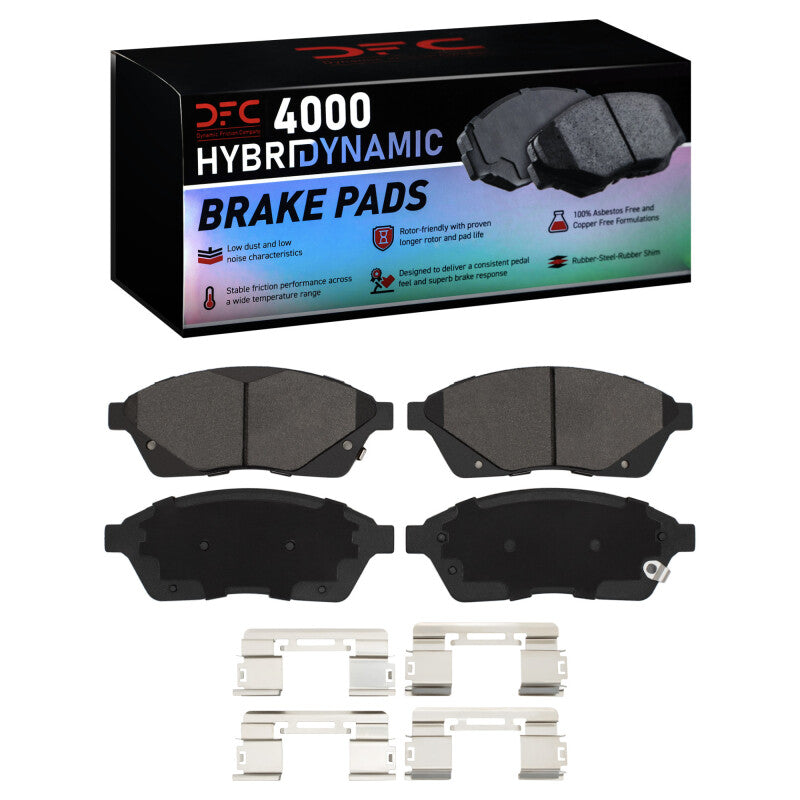 DFC DFC 4000 HybriDynamic Brake Pads Brakes, Rotors & Pads Brake Pads - OE main image