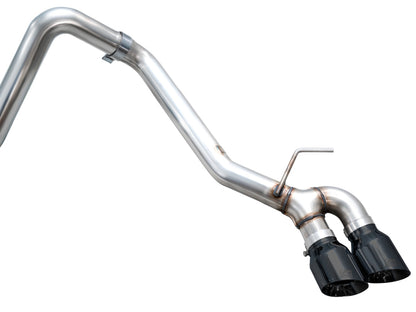 AWE Tuning AWE Exhaust for 4th Gen Toyota Tacoma Dual Diamond Black Tips 3015-33254 3015-33254 Photo - out of package
