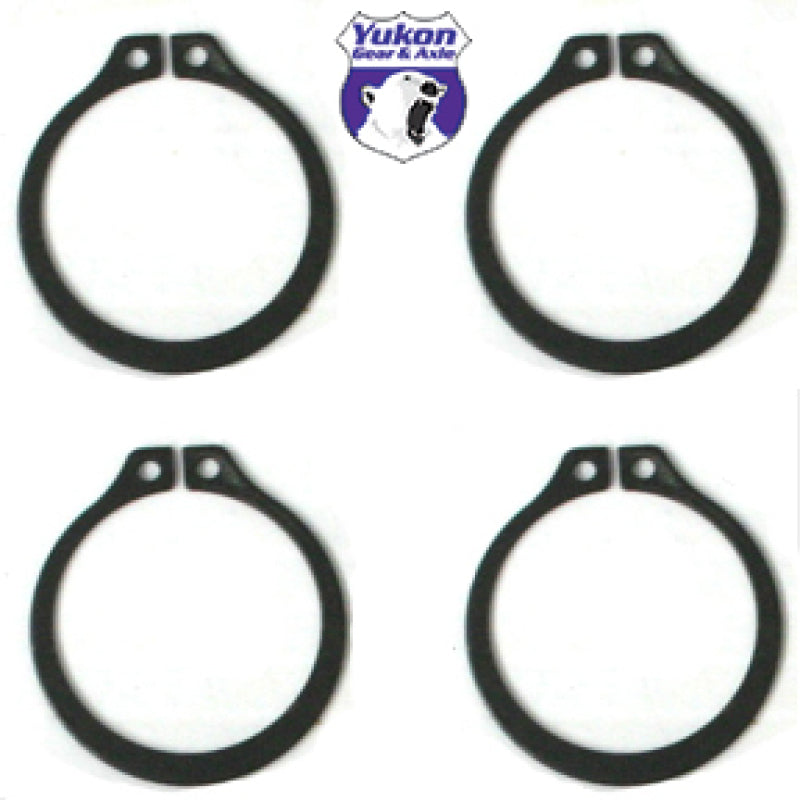 Yukon Gear & Axle Yukon Gear (4) Full Circle Snap Rings / Fit 297X U-Joint w/ Aftermarket Axle YP SJ-297X-501 YP SJ-297X-501 Photo - Primary