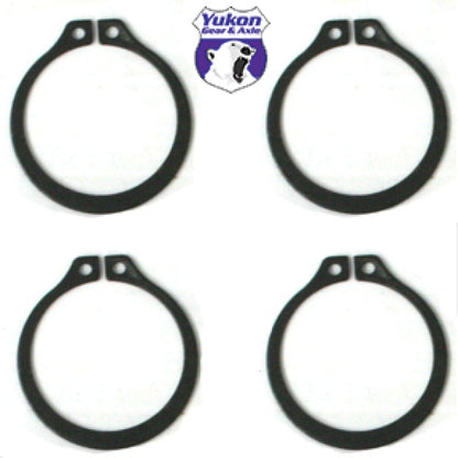 Yukon Gear & Axle Yukon Gear (4) Full Circle Snap Rings / Fit 297X U-Joint w/ Aftermarket Axle YP SJ-297X-501 YP SJ-297X-501 Photo - Primary