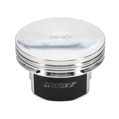 Manley Performance Manley Chevrolet LS Series 4.000in Stroke 4.125in Bore -5cc Flat Top Standard Pistons - Set of 8 592300C-8 592300C-8 User 5