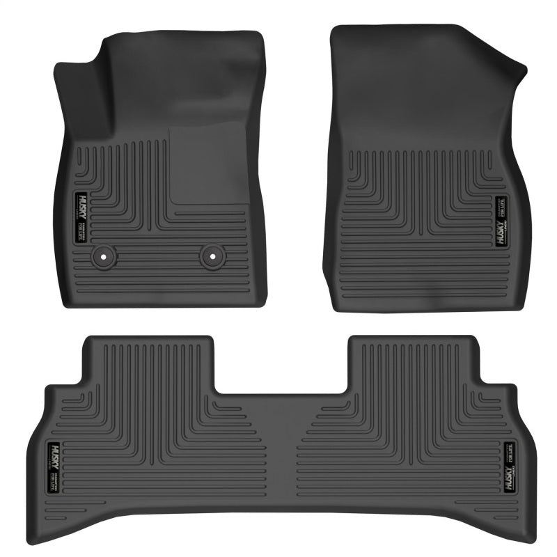 Husky Liners 21-22 Chevrolet Trailblazer (RWD) WeatherBeater Front & 2nd Seat Floor Liners - Black 95161 95161 Photo - Primary