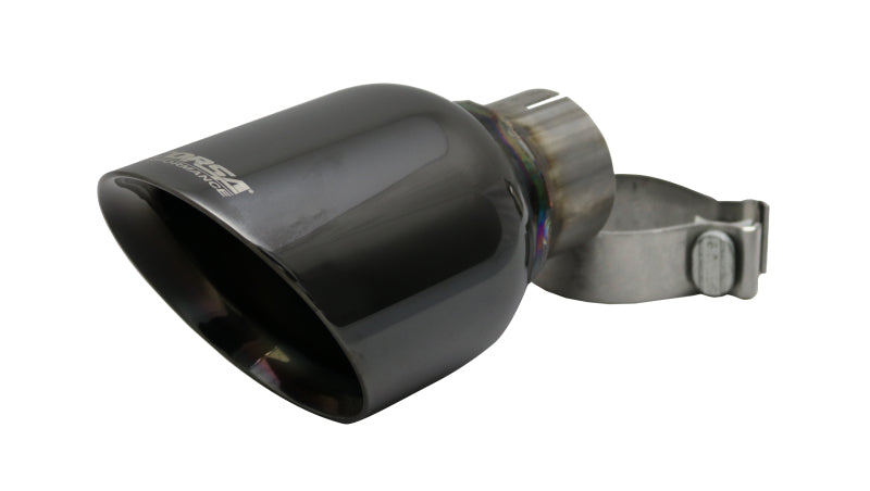 Corsa Performance Single Universal 2.5in Inlet / 4.5in Outlet Black PVD Pro-Series TK007BLK Photo - Primary