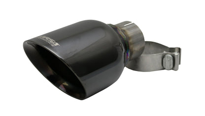 Corsa Performance Single Universal 2.5in Inlet / 4.5in Outlet Black PVD Pro-Series TK007BLK Photo - Primary