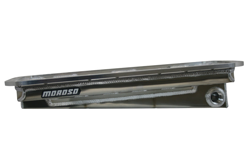 Moroso Hemi (Incl. Keith Black/JP-1 Funny Car) Dry Sump 4-3/8in-6-3/8in Aluminum Oil Pan 20049 20049 Photo - Primary