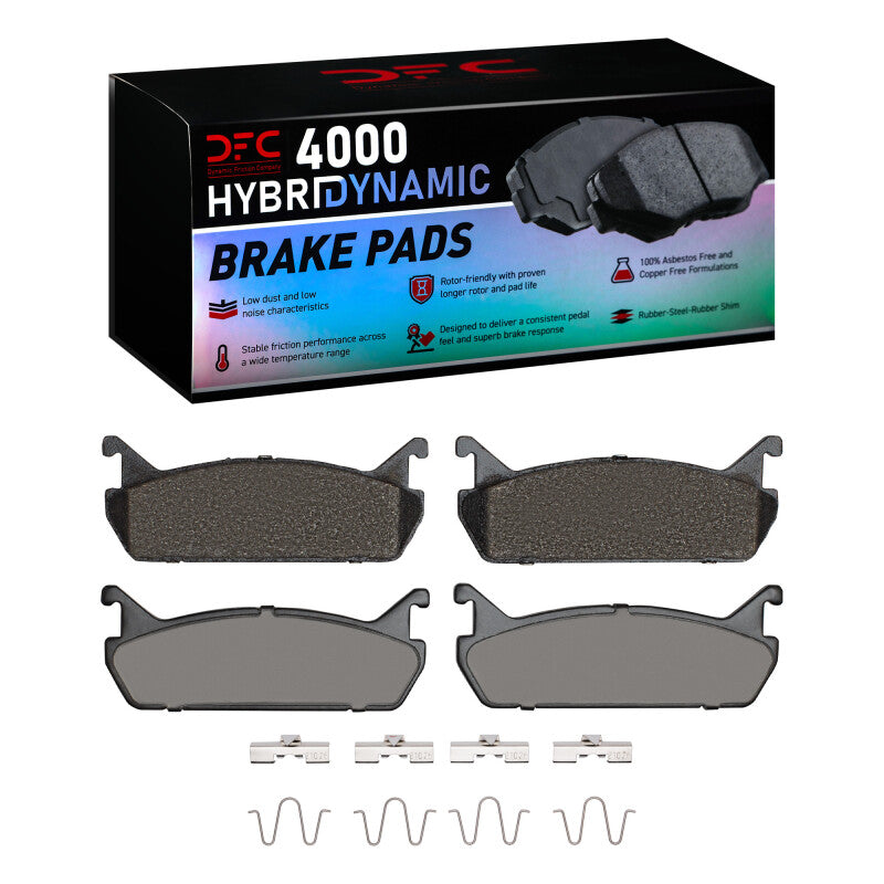 DFC DFC 4000 HybriDynamic Brake Pads Brakes, Rotors & Pads Brake Pads - OE main image
