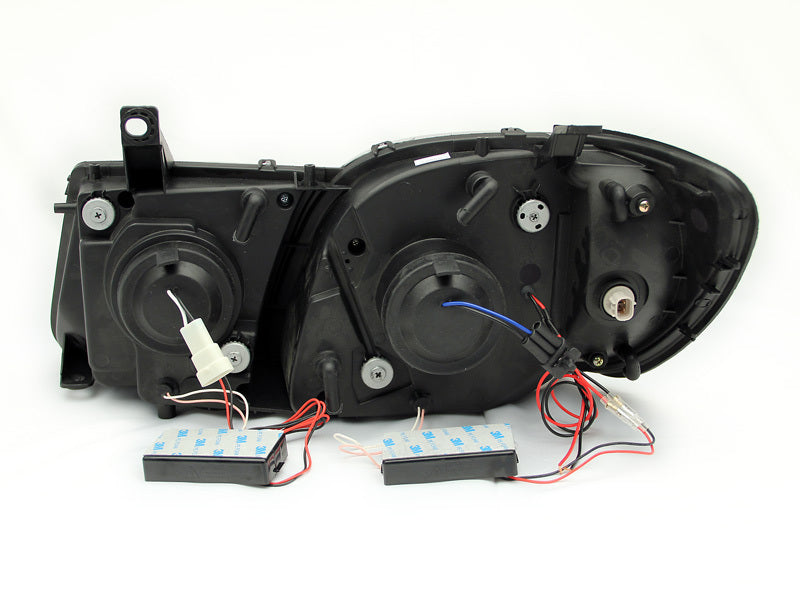 Anzo 1998-2007 Lexus Lx470 Projector Headlights w/ Halo Black (CCFL) 111170 Photo - Unmounted