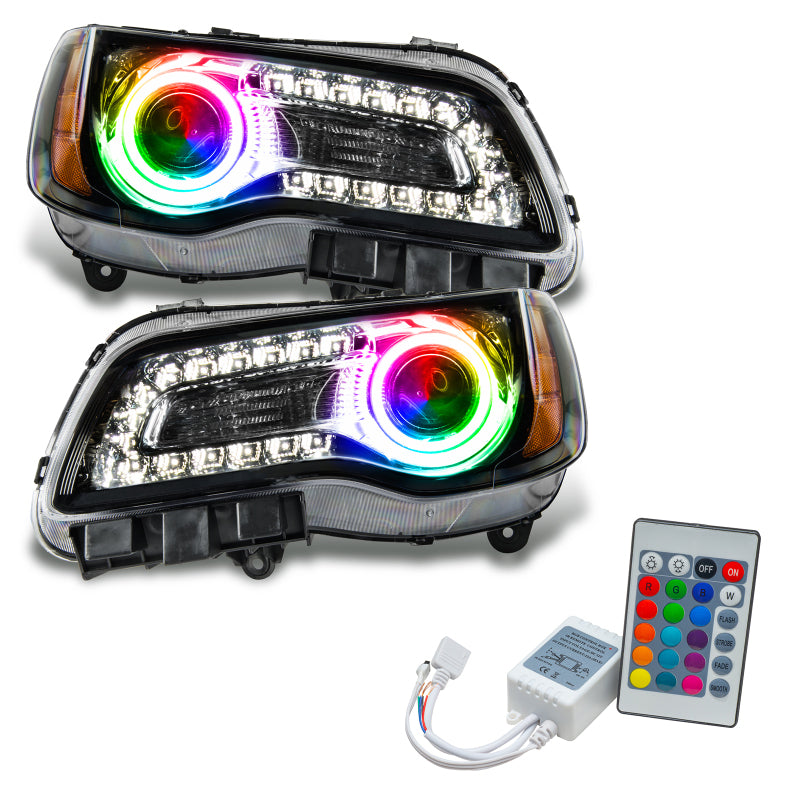 ORACLE Lighting Oracle 11-14 Chrysler 300C SMD HL - Black - NON HID - ColorSHIFT w/ Simple Controller 7729-504 7729-504 Photo - Primary