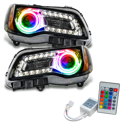 ORACLE Lighting Oracle 11-14 Chrysler 300C SMD HL - Black - NON HID - ColorSHIFT w/ Simple Controller 7729-504 7729-504 Photo - Primary