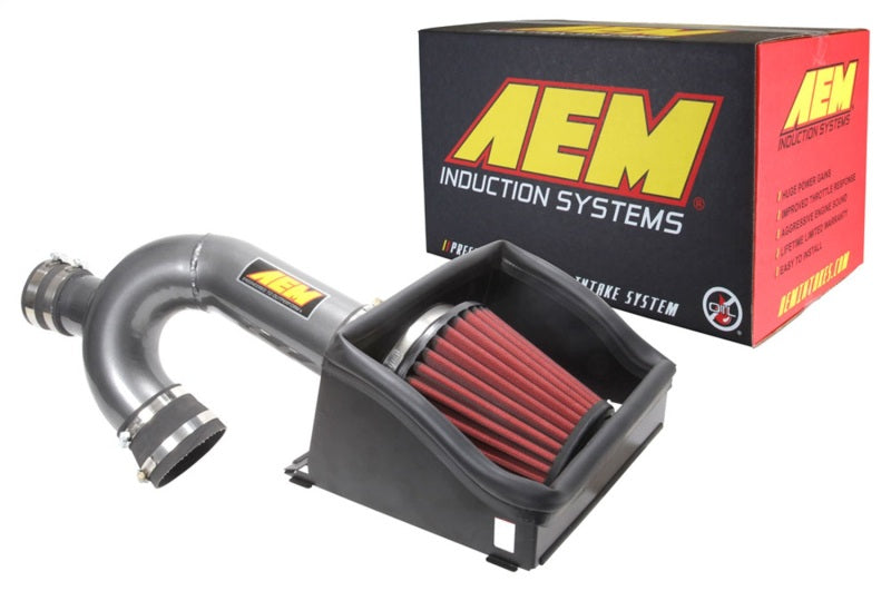 AEM Induction AEM 17-18 Ford F-150 3.5L V6 F/I Gunmetal Gray Cold Air Intake 21-8130DC 21-8130DC Photo - Unmounted