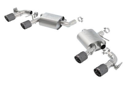 Borla 2016-2017 Chevy Camaro V8 SS AT/MT ATAK Rear Section Exhaust with Dual Mode Valves 11925CF 11925CF Photo - Primary