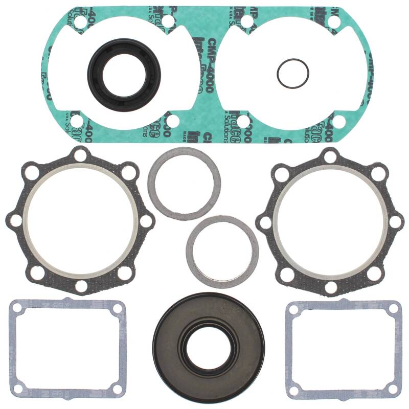 Vertex Pistons Vertex Gaskets 99-01 Yamaha Phazer 500 Complete Gasket Kit w/ Oil Seals 711239 711239 Photo - Primary