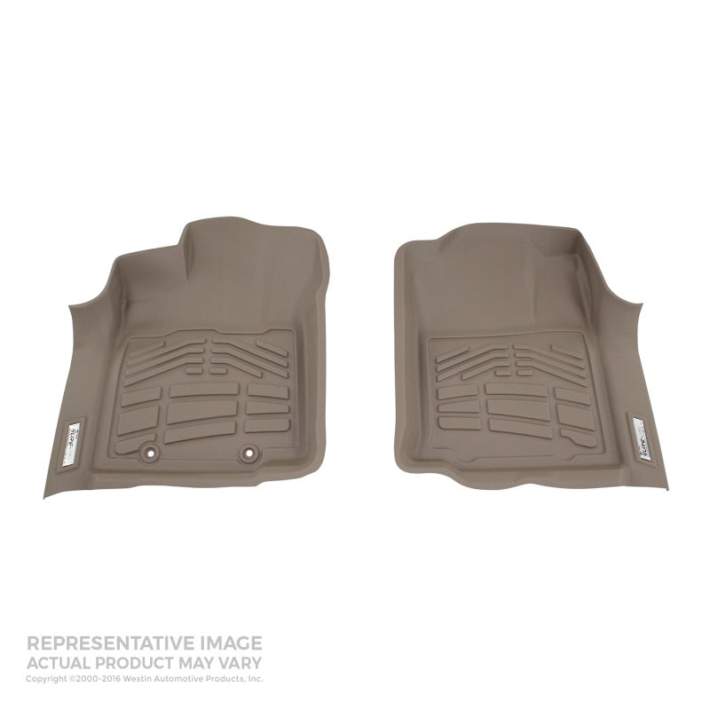Westin 1999-2007 Ford Super Duty Reg/Super Cab/Crew Cab Wade Sure-Fit Floor Liners Front - Tan 72-130021 72-130021 Photo - Primary