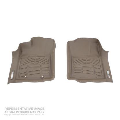 Westin 1999-2007 Ford Super Duty Reg/Super Cab/Crew Cab Wade Sure-Fit Floor Liners Front - Tan 72-130021 72-130021 Photo - Primary