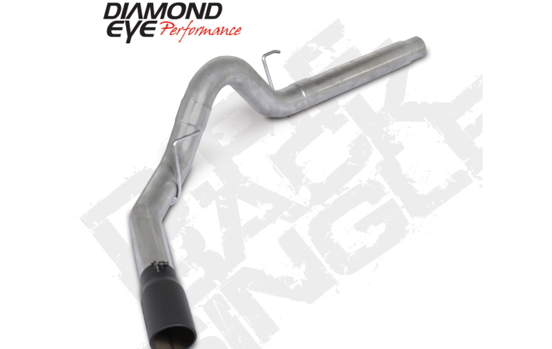 Diamond Eye Performance Diamond Eye 18-19 Ford 3.0L Powerstroke F150 - 4in Alum DPF Back Exhaust Kit w/ Tip 4512BRA-DEBK K4382A-BK K4382A-BK User 1