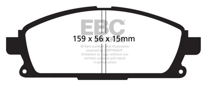 EBC Disc Brake Pad Set UD855 Photo - Primary