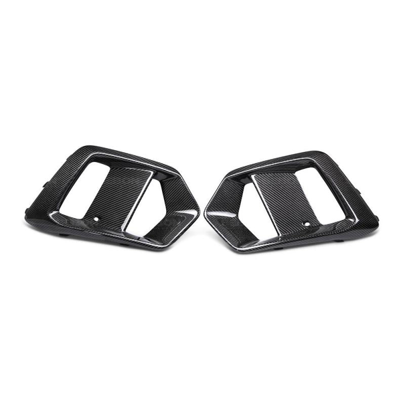 Seibon 16-18 Ford Focus RS Carbon Fiber Fog Light Surrounds FLS16FDFO FLS16FDFO Photo - Primary