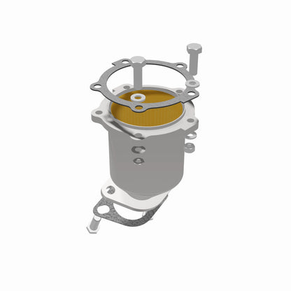 MagnaFlow Hyundai Santa Fe HM Grade Federal / EPA Compliant Direct-Fit Catalytic Converter 24241 360 Degree Image Set