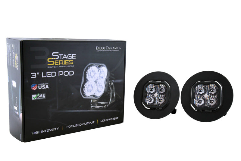 Diode Dynamics SS3 Max Type GM-5 Kit ABL - Yellow SAE Fog DD7042 DD7042 User 3
