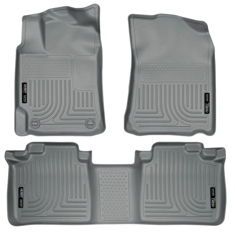 Husky Liners 07-11 Toyota Camry (All) WeatherBeater Combo Gray Floor Liners 98512 Photo - Primary