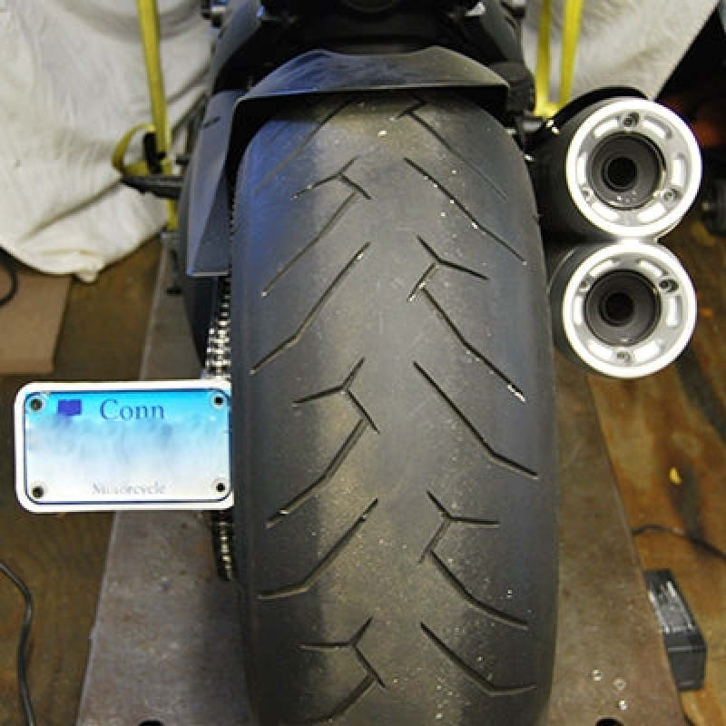 New Rage Cycles 10-19 Ducati Diavel 2 Position Fender Eliminator Kit Bracket -Side Mount DVL-FEB DVL-FEB Photo - Primary