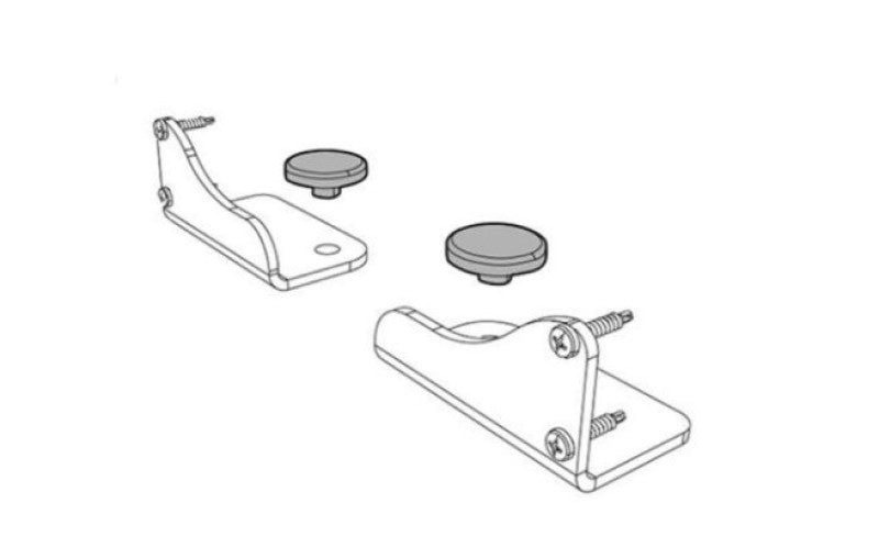 BAK Locking Lever Bumper Pad - Qty 2 PARTS-351A0024