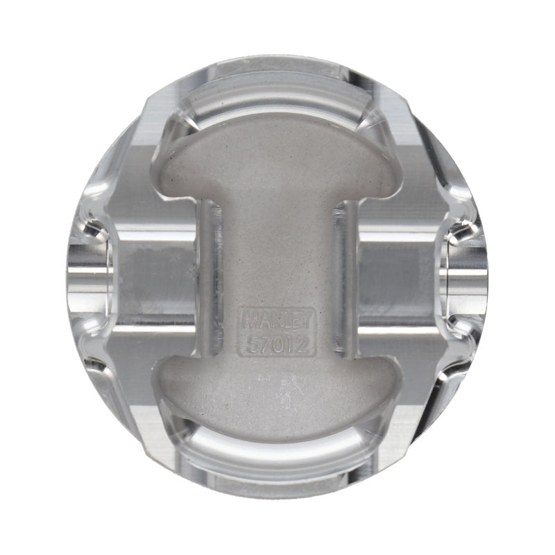 Manley Mitsubishi 4B11 86.5mm Bore 9.0:1 CR -5cc Dish Turbo Tuff Piston Set w/ Rings 614205CE-4 614205CE-4 User 5
