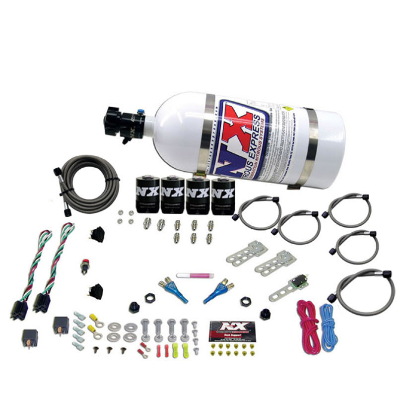 Nitrous Express Dodge EFI Dual Stage Nitrous Kit (50-150HP x 2) w/10lb Bottle 20324-10 20324-10 Photo - Primary