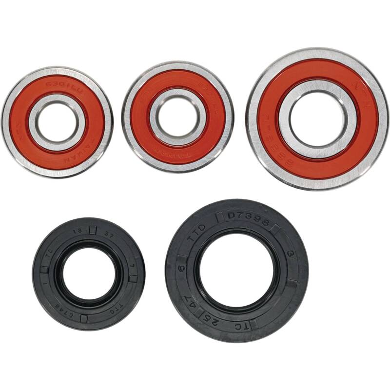 Pivot Works Honda Wheel Bearing Kit Premium Bearings 25-1304-P 25-1304-P Photo - Primary